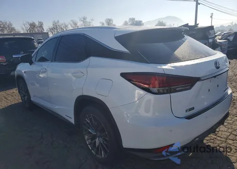 2021 Lexus Rx 450H F Sport z USA, uszkodzony, nr VIN 2T2YGMDAXMC068841